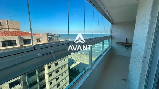 Apartamento com 3 Quartos para alugar, 80m² no Caiçara, Praia Grande