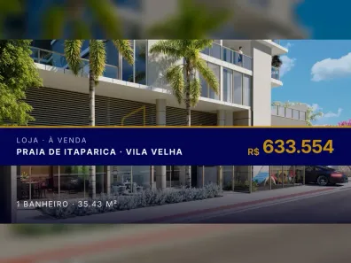 Ponto Comercial à venda, 35m² no Praia de Itaparica, Vila Velha