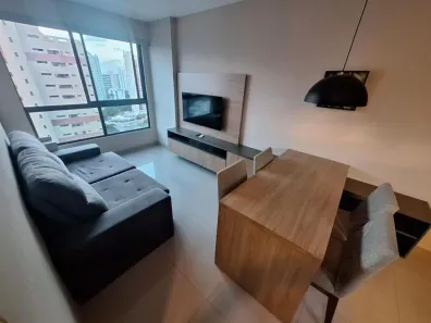 Flat com 1 Quarto para alugar, 30m² no Jaqueira, Recife