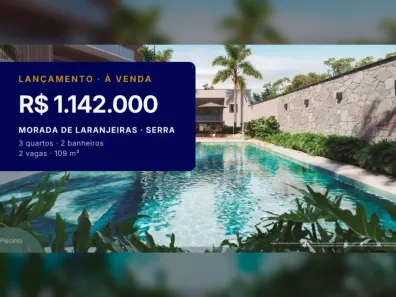 Apartamento com 3 Quartos à venda, 109m² no Morada de Laranjeiras, Serra