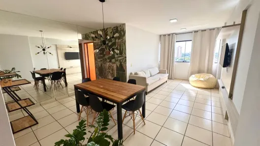 Apartamento com 3 Quartos para alugar, 80m² no Parque Amazônia, Goiânia