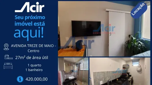 Apartamento com 1 Quarto à venda, 26m² no Centro, Rio de Janeiro