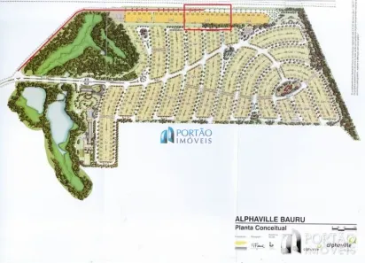 Lote/Terreno à venda, 900m² no Alphaville, Bauru