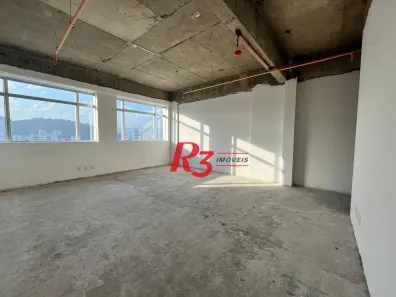 Sala Comercial para alugar, 42m² no Vila Mathias, Santos
