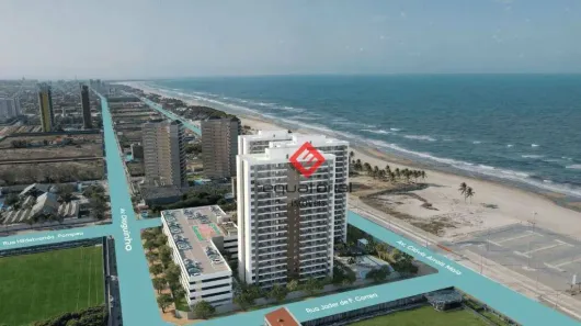 Apartamento com 2 Quartos à venda, 74m² no Praia do Futuro II, Fortaleza