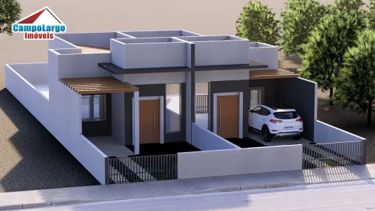Casa com 3 Quartos à venda, 70m² no Jardim Itaqui, Campo Largo