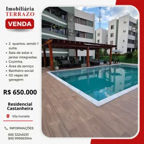 Apartamento com 3 Quartos à venda, 125m² no Vila Ivonete, Rio Branco