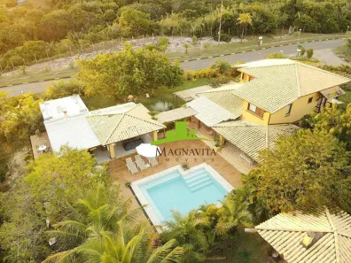 Casa de Condomínio com 4 Quartos à venda, 453m² no Imbassaí, Mata de São João