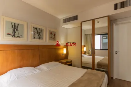 Flat com 1 Quarto à venda, 28m² no Indianópolis, São Paulo