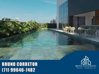 Apartamento com 3 Quartos à venda, 75m² no Rio Vermelho, Salvador