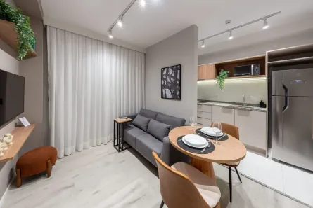 Apartamento com 1 Quarto para alugar, 37m² no Cerqueira César, São Paulo
