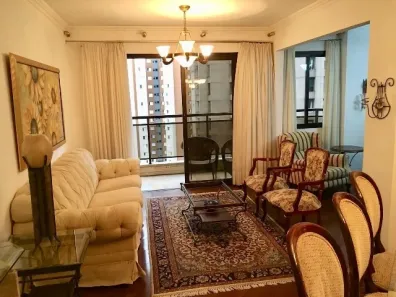 Flat com 3 Quartos para alugar, 120m² no Indianópolis, São Paulo