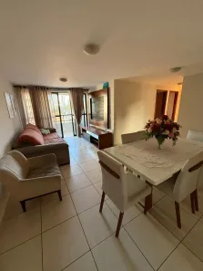 Apartamento com 3 Quartos para alugar, 98m² no Manaíra, João Pessoa