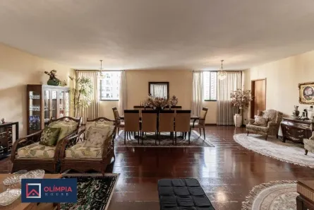 Apartamento com 4 Quartos para alugar, 275m² no Indianópolis, São Paulo