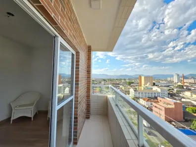 Apartamento com 2 Quartos para alugar, 62m² no Centro, São Vicente