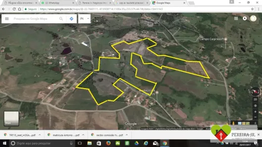 Lote/Terreno à venda, 435000m² no Pau Queimado, Piracicaba