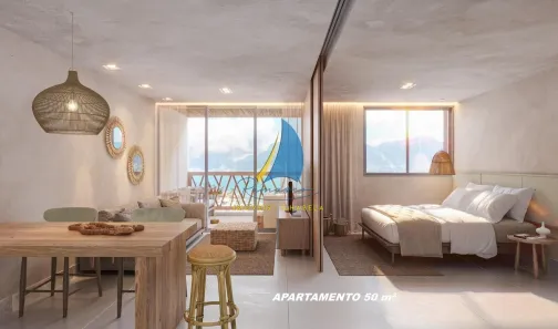 Apartamento com 1 Quarto à venda, 50m² no Barreiro, Ilhabela