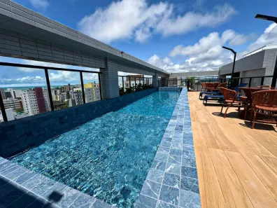 Apartamento com 2 Quartos para alugar, 53m² no Intermares, Cabedelo