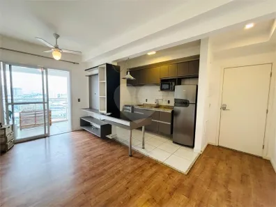 Apartamento com 1 Quarto para alugar, 48m² no Várzea da Barra Funda, São Paulo