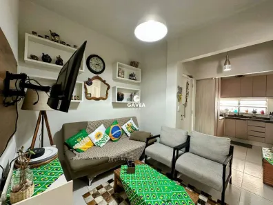 Apartamento com 2 Quartos à venda, 68m² no Gonzaga, Santos