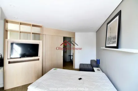Apartamento com 1 Quarto para alugar, 35m² no Vila Nova Conceição, São Paulo
