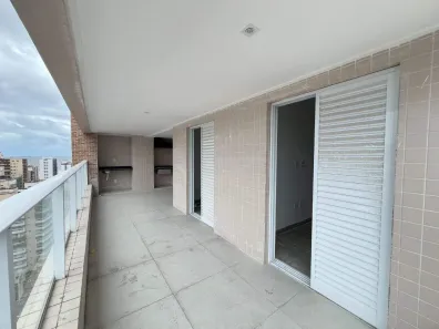 Apartamento com 3 Quartos à venda, 127m² no Guilhermina, Praia Grande