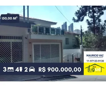 Sobrado com 3 Quartos à venda, 150m² no Jardim Rizzo, São Paulo
