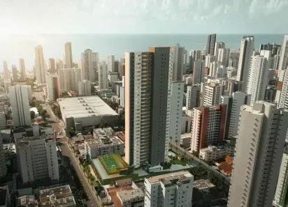 Apartamento com 3 Quartos à venda, 107m² no Boa Viagem, Recife