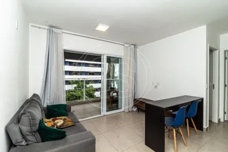 Apartamento com 1 Quarto para alugar, 48m² no Indianópolis, São Paulo
