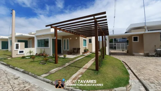 Casa de Condomínio com 2 Quartos à venda, 69m² no Nova Abrantes (Abrantes), Camaçari