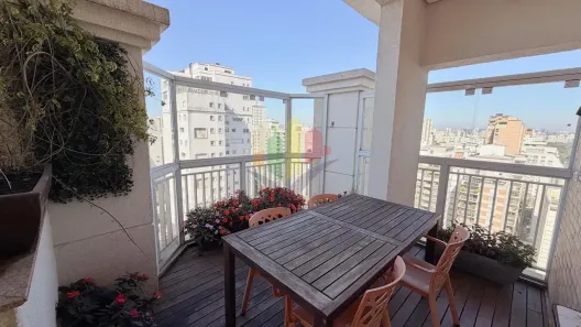 Cobertura com 2 Quartos para alugar, 184m² no Cerqueira César, São Paulo