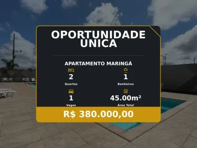 Apartamento com 2 Quartos à venda, 45m² no Maringá, Serra