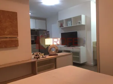 Apartamento com 1 Quarto para alugar, 37m² no Cidade Monções, São Paulo