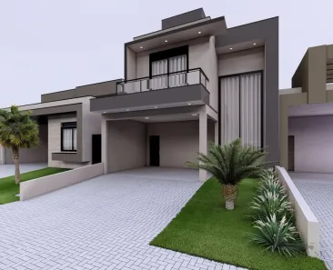 Casa de Condomínio com 3 Quartos à venda, 200m² no Vila Monte Alegre, Paulínia