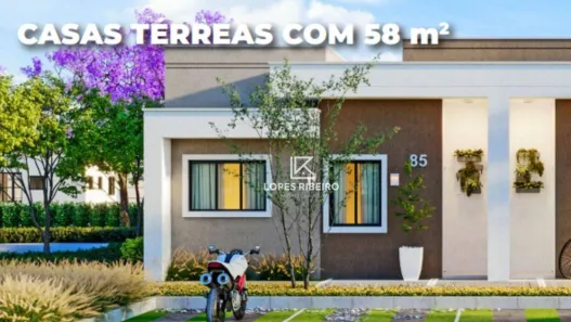 Casa de Condomínio com 2 Quartos à venda, 58m² no Jardim Laudissi, Santa Bárbara D'Oeste