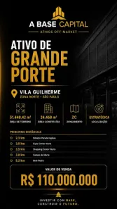 Galpão/Depósito/Armazém à venda, 25000m² no Parada Inglesa, São Paulo