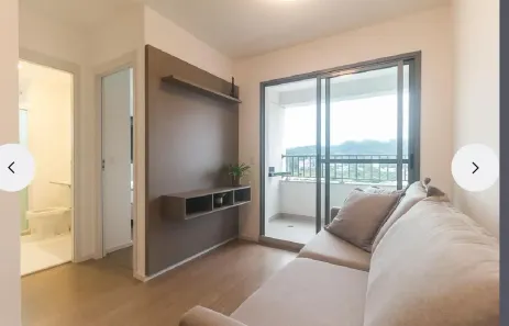 Apartamento com 2 Quartos para alugar, 50m² no Vila Mogilar, Mogi das Cruzes