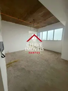 Sala Comercial para alugar, 52m² no Ponta da Praia, Santos