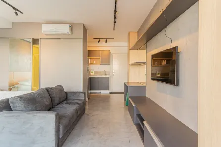Apartamento com 1 Quarto para venda ou aluguel, 41m² no Brooklin Paulista, São Paulo