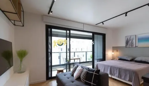 Flat com 1 Quarto à venda, 43m² no Campo Belo, São Paulo
