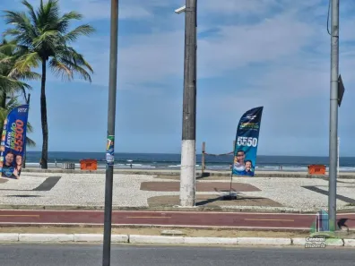 Apartamento com 1 Quarto para alugar, 45m² no Canto do Forte, Praia Grande