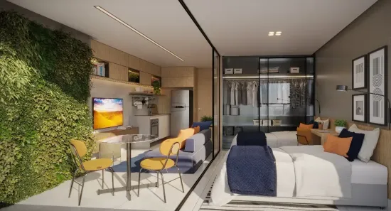 Apartamento com 1 Quarto à venda, 36m² no Perdizes, São Paulo