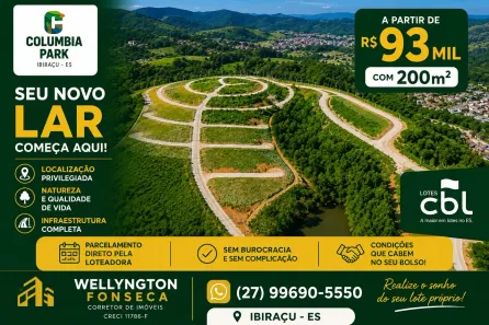 Lote/Terreno à venda, 200m² no Ibiraçu, Ibiraçu