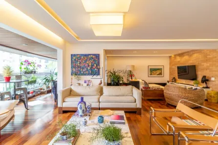 Apartamento com 3 Quartos para alugar, 190m² no Vila Nova Conceição, São Paulo