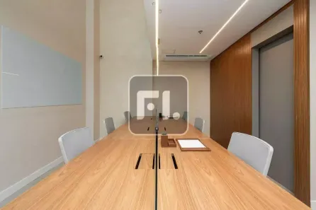 Sala Comercial para alugar, 221m² no Cidade Monções, São Paulo