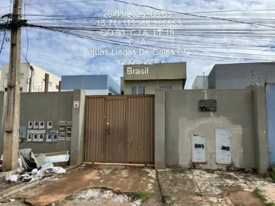 Apartamento com 2 Quartos à venda, 54m² no Parque da Barragem Setor 11, Águas Lindas de Goiás