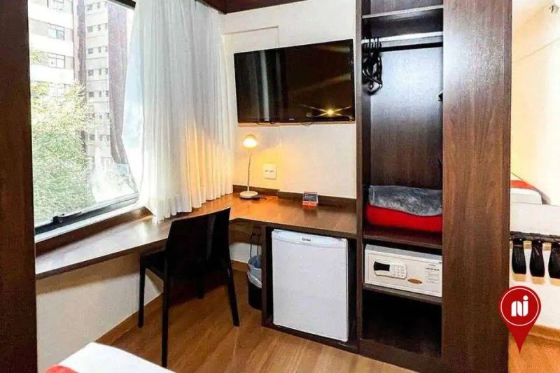 Flat com 1 quarto — Savassi, Belo Horizonte
