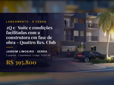 Apartamento com 2 Quartos à venda, 51m² no Jardim Limoeiro, Serra