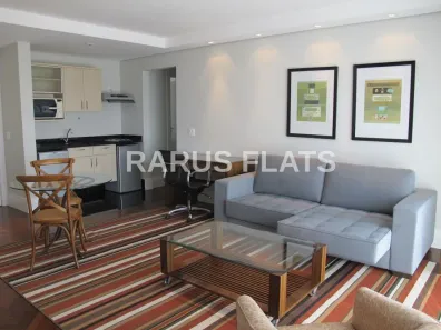 Flat com 1 Quarto para alugar, 52m² no Pinheiros, São Paulo
