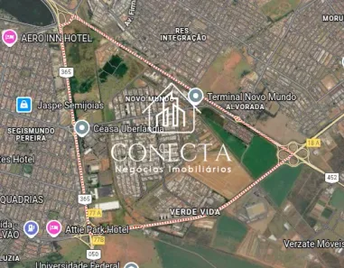 Lote/Terreno à venda, 300m² no Novo Mundo, Uberlândia